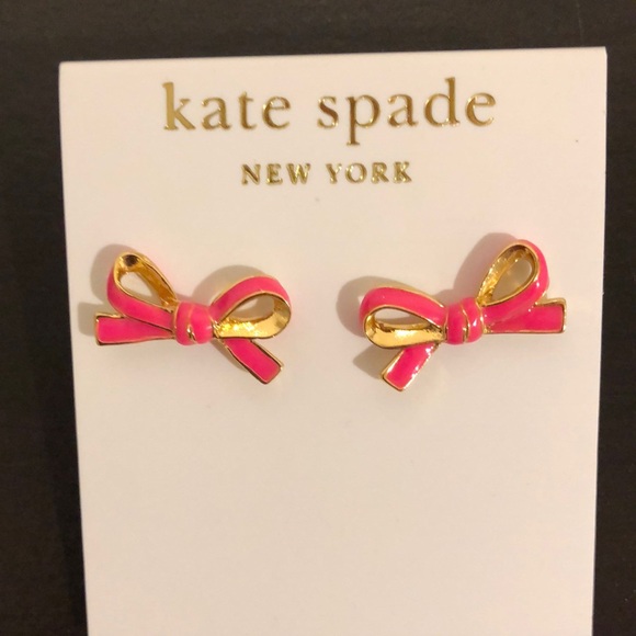 NWT- Kate Spade ♠️ Bow Earrings